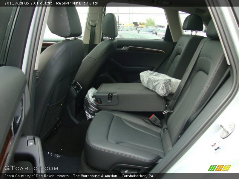 Ice Silver Metallic / Black 2011 Audi Q5 2.0T quattro