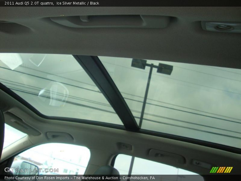 Ice Silver Metallic / Black 2011 Audi Q5 2.0T quattro
