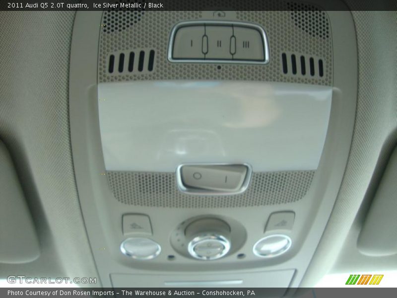 Ice Silver Metallic / Black 2011 Audi Q5 2.0T quattro