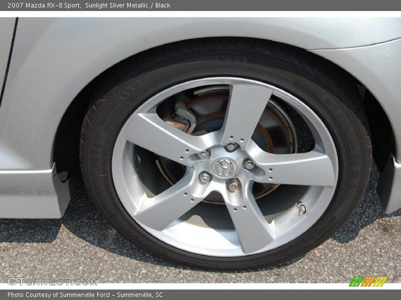 Sunlight Silver Metallic / Black 2007 Mazda RX-8 Sport