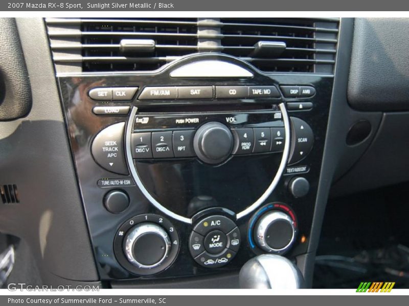 Sunlight Silver Metallic / Black 2007 Mazda RX-8 Sport