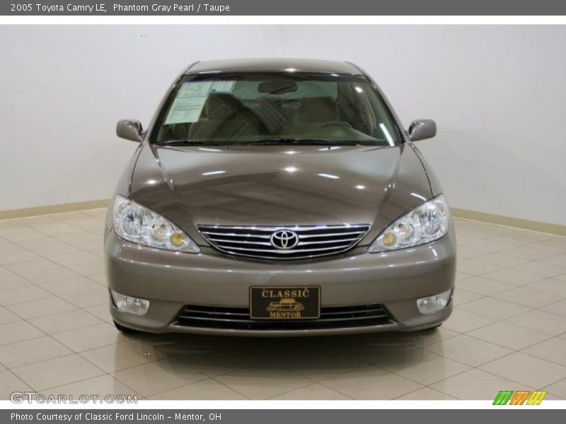 Phantom Gray Pearl / Taupe 2005 Toyota Camry LE