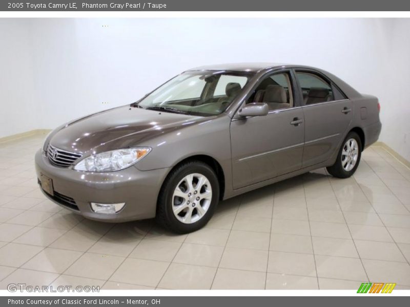 Phantom Gray Pearl / Taupe 2005 Toyota Camry LE
