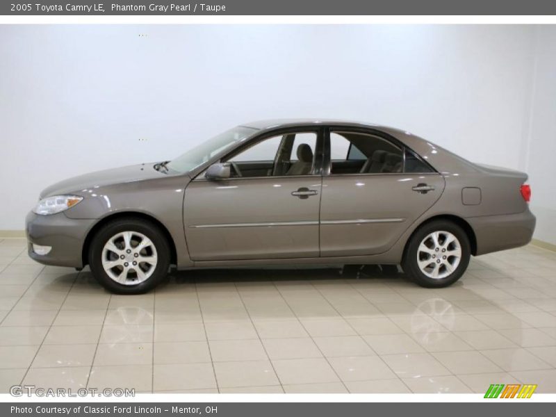 Phantom Gray Pearl / Taupe 2005 Toyota Camry LE