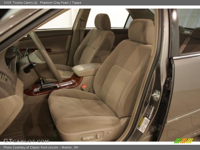 Phantom Gray Pearl / Taupe 2005 Toyota Camry LE