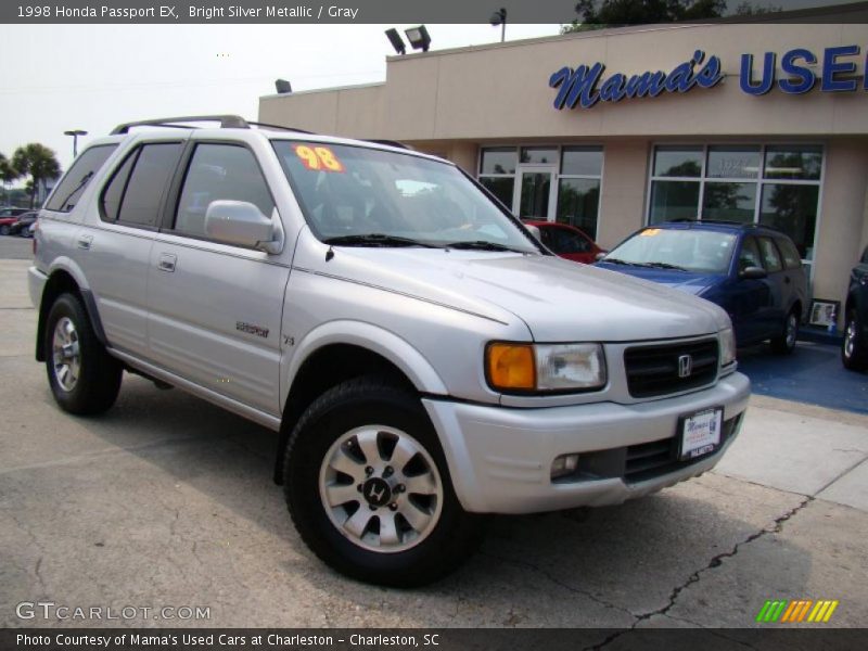 Bright Silver Metallic / Gray 1998 Honda Passport EX