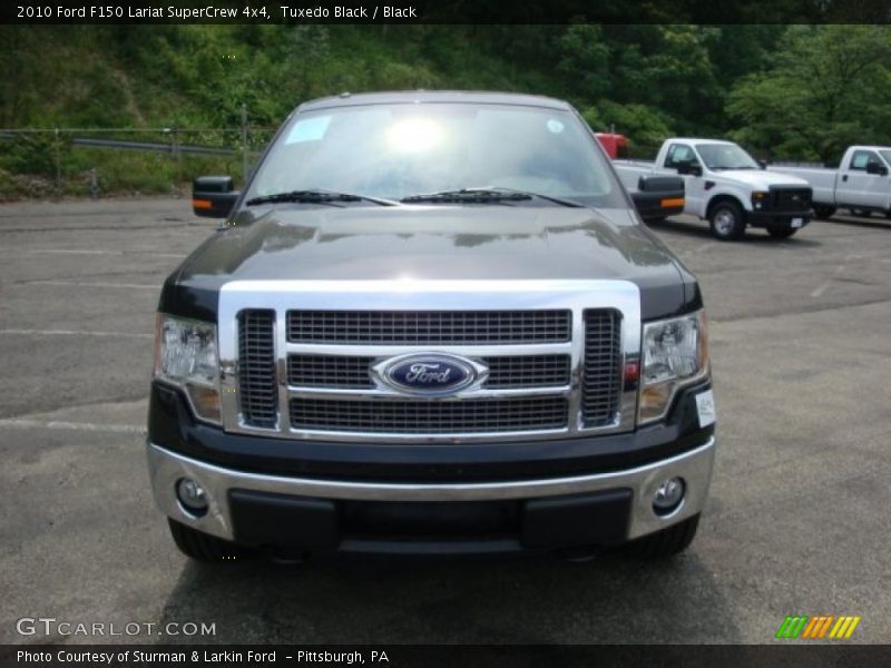 Tuxedo Black / Black 2010 Ford F150 Lariat SuperCrew 4x4