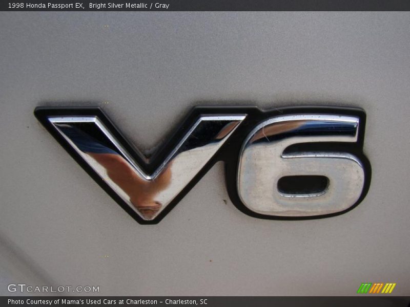 Bright Silver Metallic / Gray 1998 Honda Passport EX