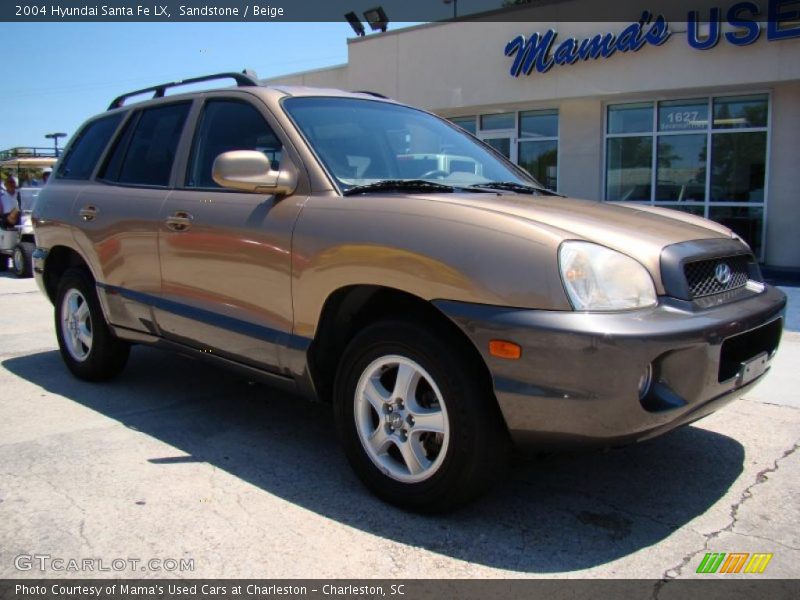 Sandstone / Beige 2004 Hyundai Santa Fe LX