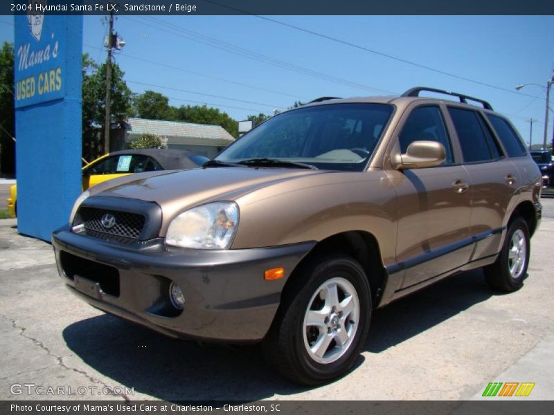 Sandstone / Beige 2004 Hyundai Santa Fe LX