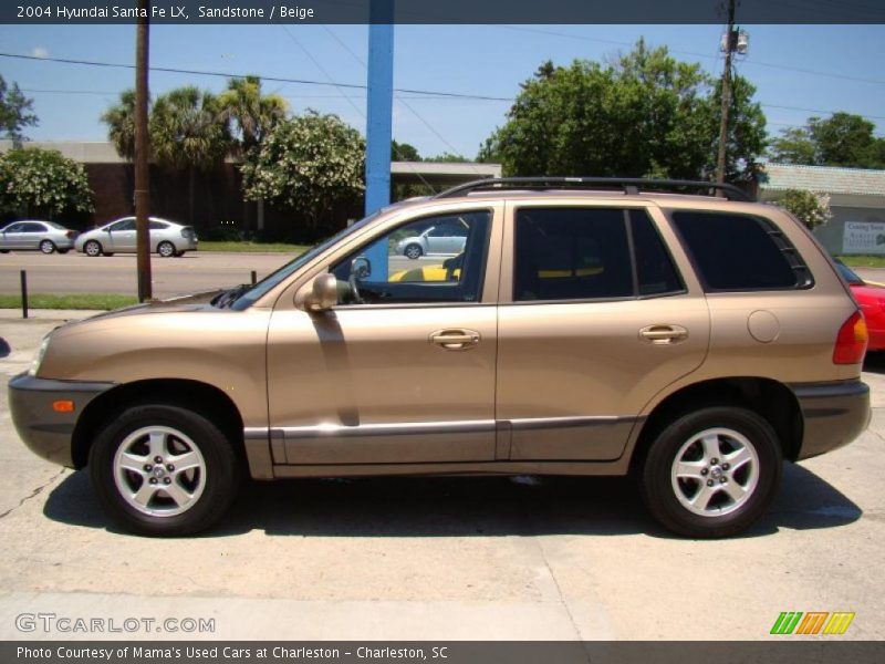 Sandstone / Beige 2004 Hyundai Santa Fe LX