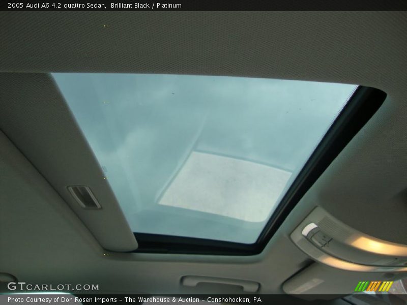 Brilliant Black / Platinum 2005 Audi A6 4.2 quattro Sedan
