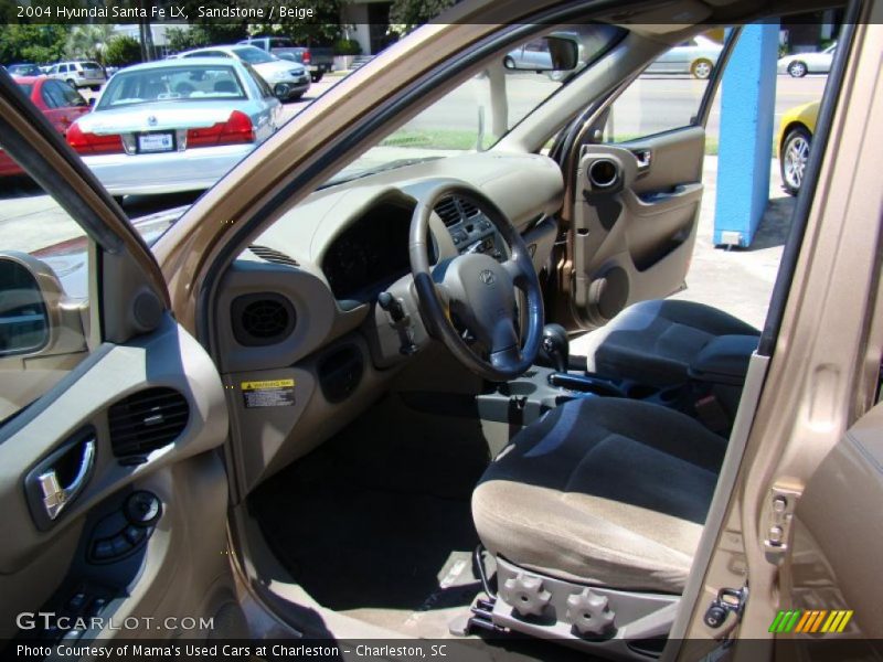 Sandstone / Beige 2004 Hyundai Santa Fe LX