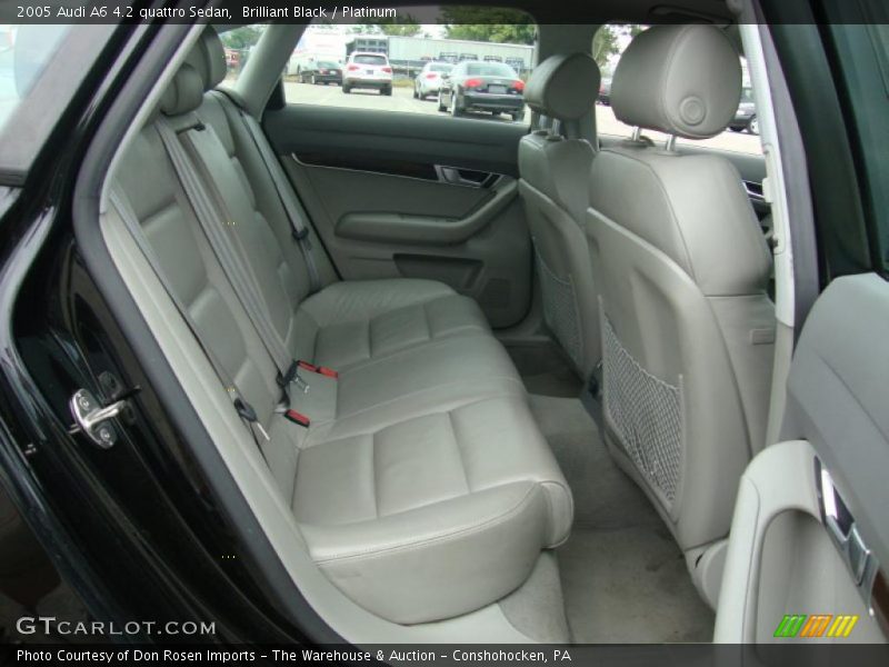 Brilliant Black / Platinum 2005 Audi A6 4.2 quattro Sedan