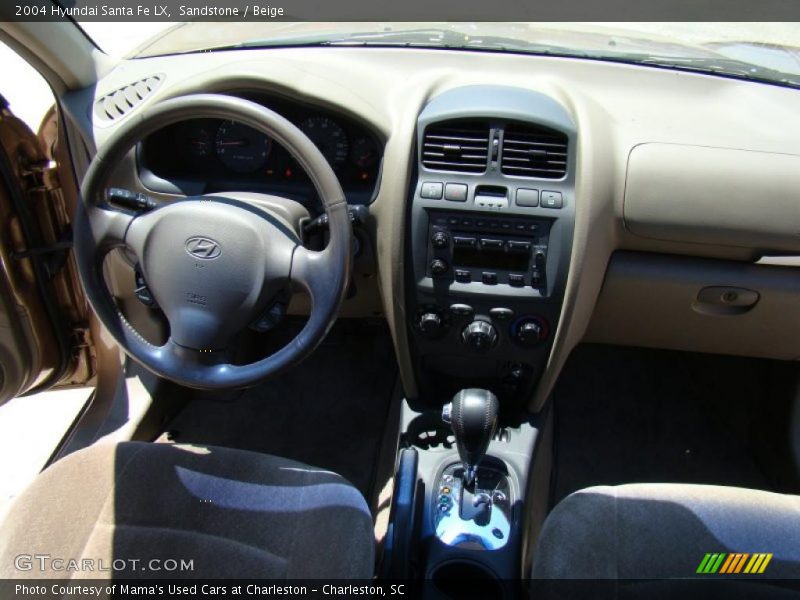 Sandstone / Beige 2004 Hyundai Santa Fe LX
