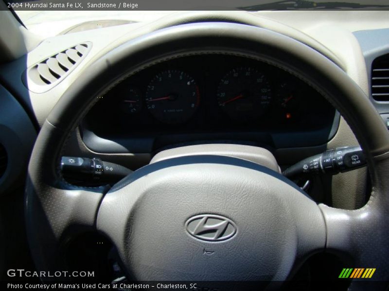 Sandstone / Beige 2004 Hyundai Santa Fe LX