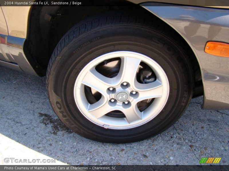 Sandstone / Beige 2004 Hyundai Santa Fe LX