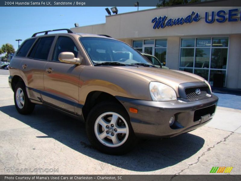 Sandstone / Beige 2004 Hyundai Santa Fe LX