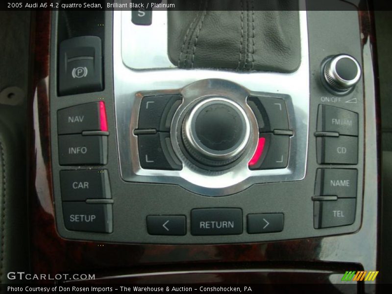 Brilliant Black / Platinum 2005 Audi A6 4.2 quattro Sedan
