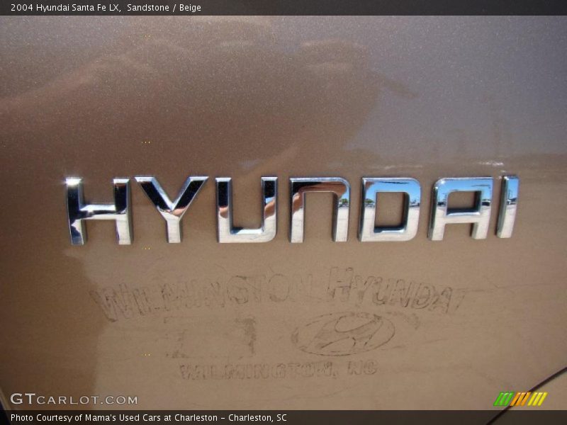 Sandstone / Beige 2004 Hyundai Santa Fe LX