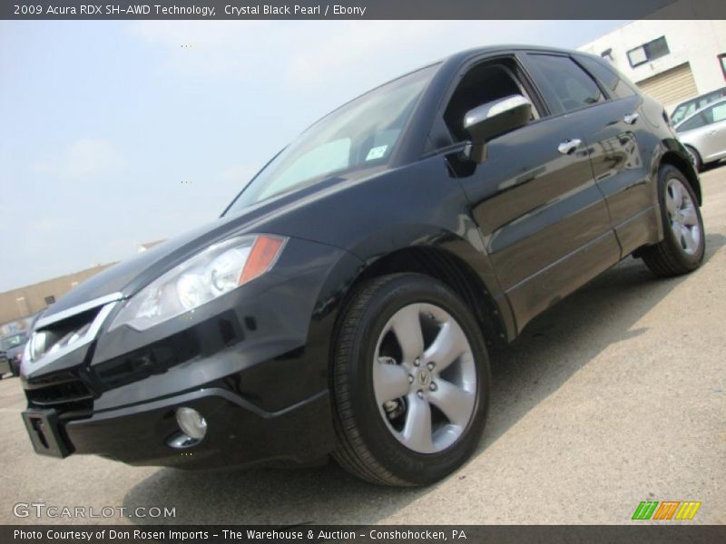 Crystal Black Pearl / Ebony 2009 Acura RDX SH-AWD Technology
