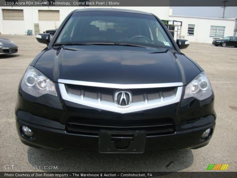 Crystal Black Pearl / Ebony 2009 Acura RDX SH-AWD Technology