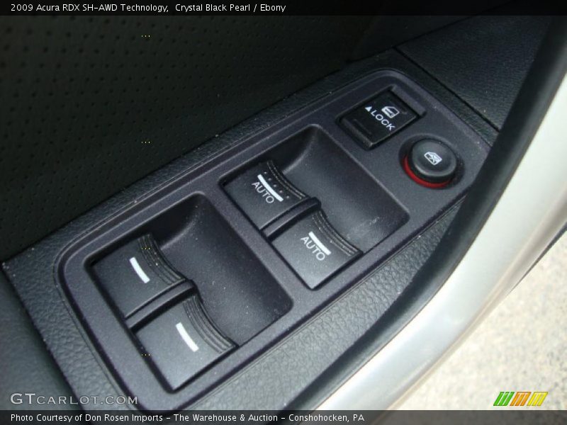 Crystal Black Pearl / Ebony 2009 Acura RDX SH-AWD Technology