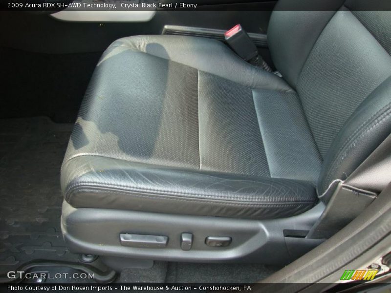 Crystal Black Pearl / Ebony 2009 Acura RDX SH-AWD Technology