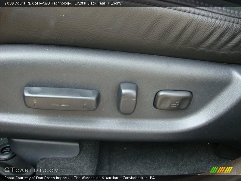 Crystal Black Pearl / Ebony 2009 Acura RDX SH-AWD Technology
