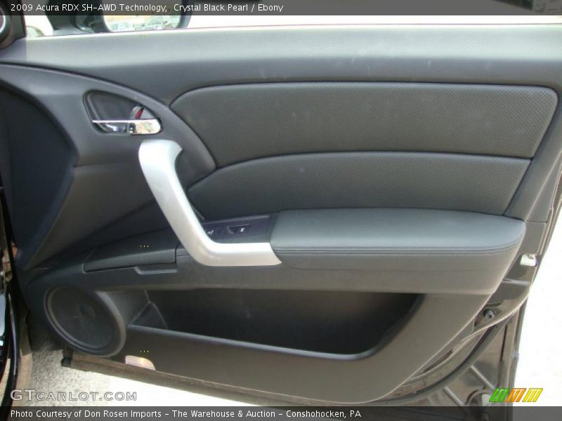 Crystal Black Pearl / Ebony 2009 Acura RDX SH-AWD Technology