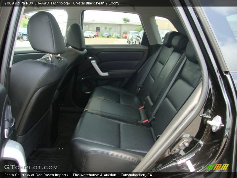 Crystal Black Pearl / Ebony 2009 Acura RDX SH-AWD Technology