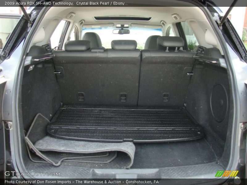 Crystal Black Pearl / Ebony 2009 Acura RDX SH-AWD Technology