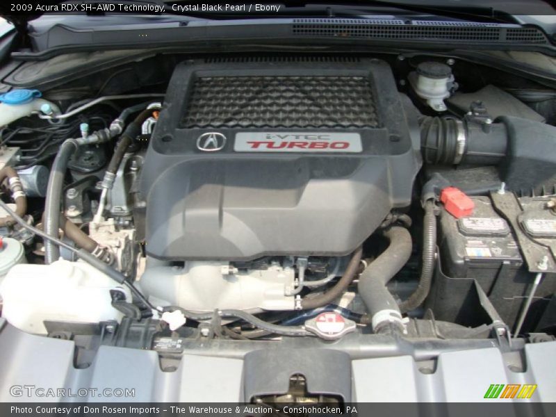 Crystal Black Pearl / Ebony 2009 Acura RDX SH-AWD Technology