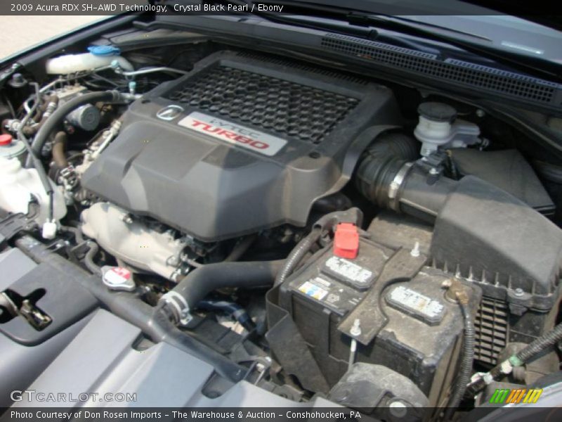 Crystal Black Pearl / Ebony 2009 Acura RDX SH-AWD Technology