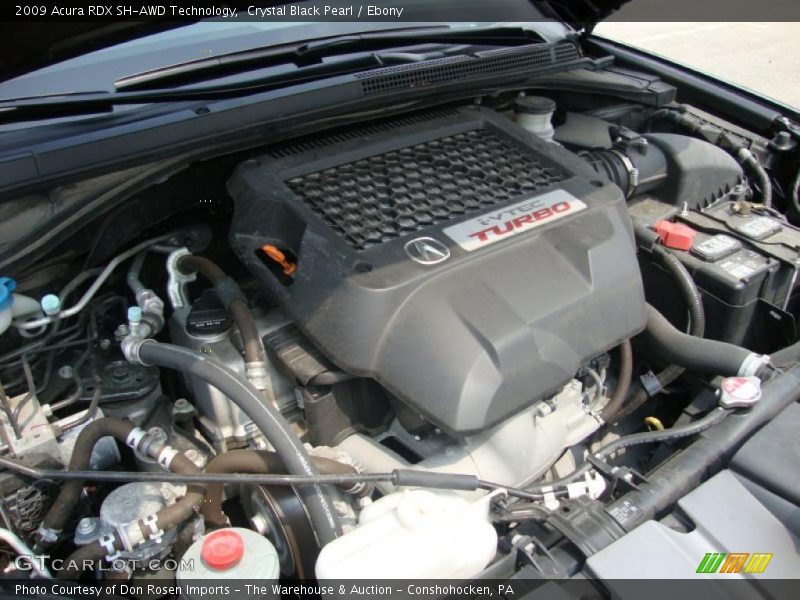 Crystal Black Pearl / Ebony 2009 Acura RDX SH-AWD Technology