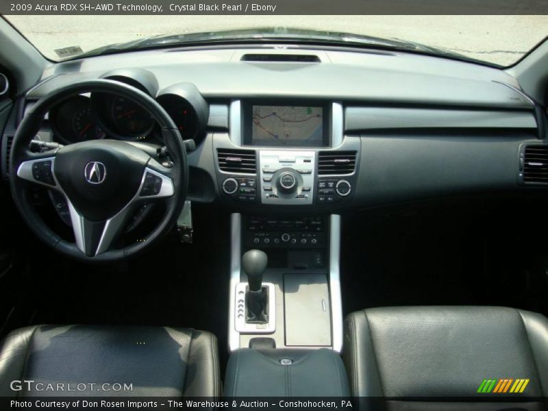 Crystal Black Pearl / Ebony 2009 Acura RDX SH-AWD Technology