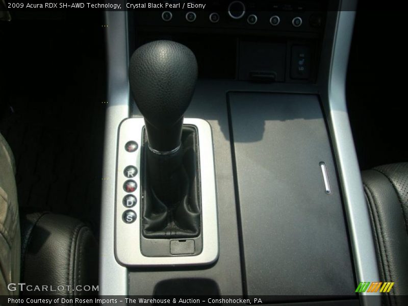 Crystal Black Pearl / Ebony 2009 Acura RDX SH-AWD Technology