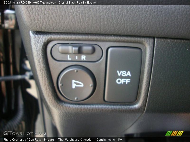 Crystal Black Pearl / Ebony 2009 Acura RDX SH-AWD Technology
