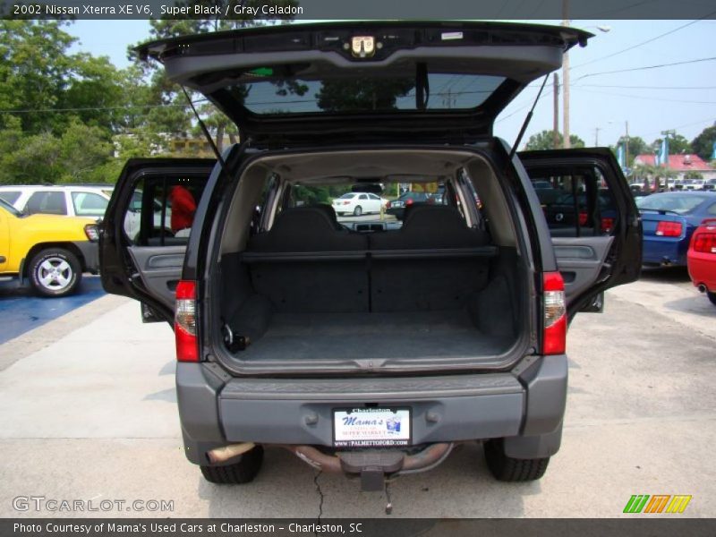 Super Black / Gray Celadon 2002 Nissan Xterra XE V6