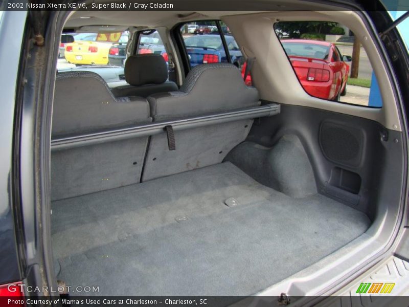 Super Black / Gray Celadon 2002 Nissan Xterra XE V6