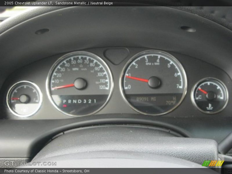 Sandstone Metallic / Neutral Beige 2005 Chevrolet Uplander LT