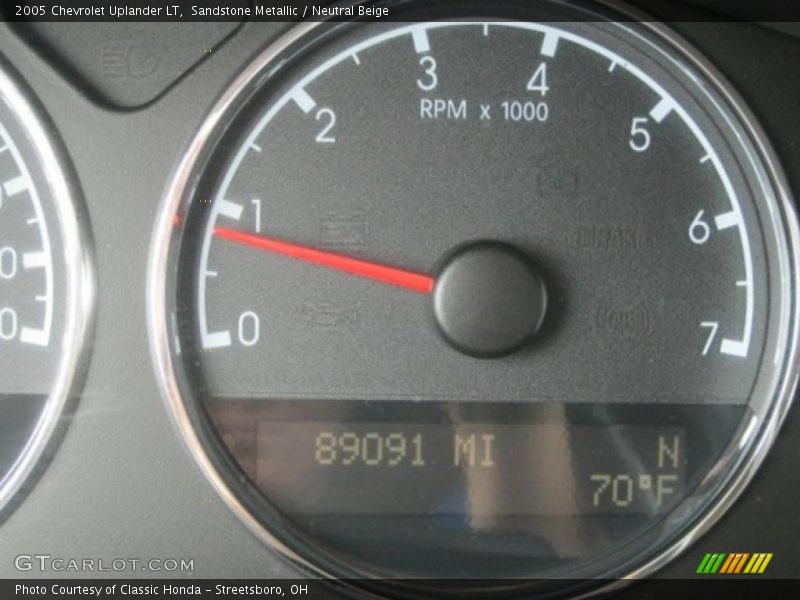 Sandstone Metallic / Neutral Beige 2005 Chevrolet Uplander LT