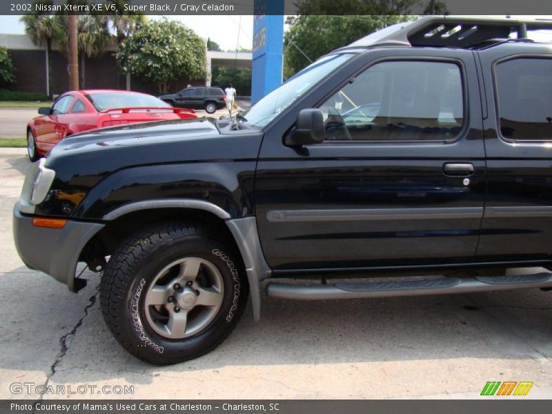 Super Black / Gray Celadon 2002 Nissan Xterra XE V6