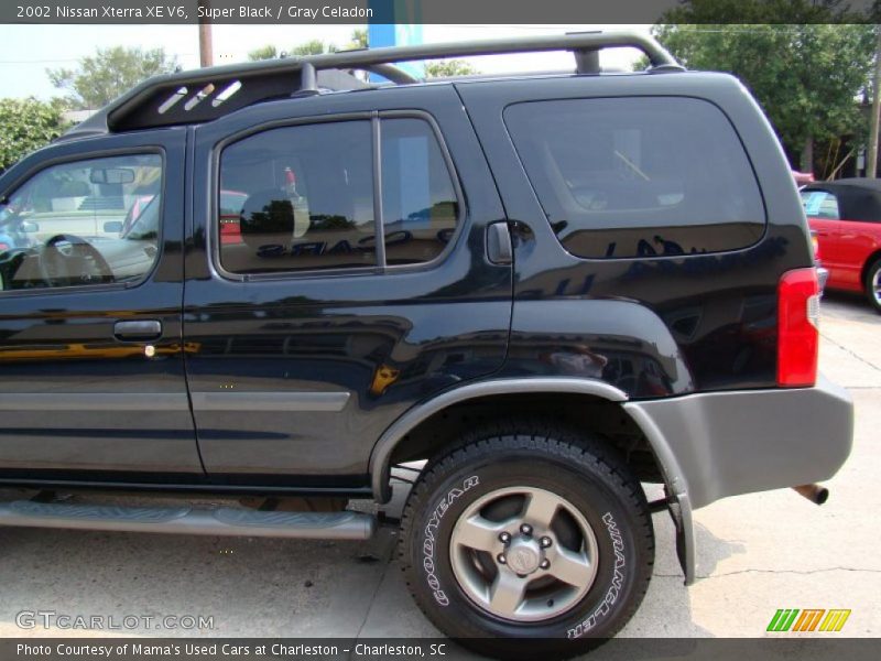 Super Black / Gray Celadon 2002 Nissan Xterra XE V6