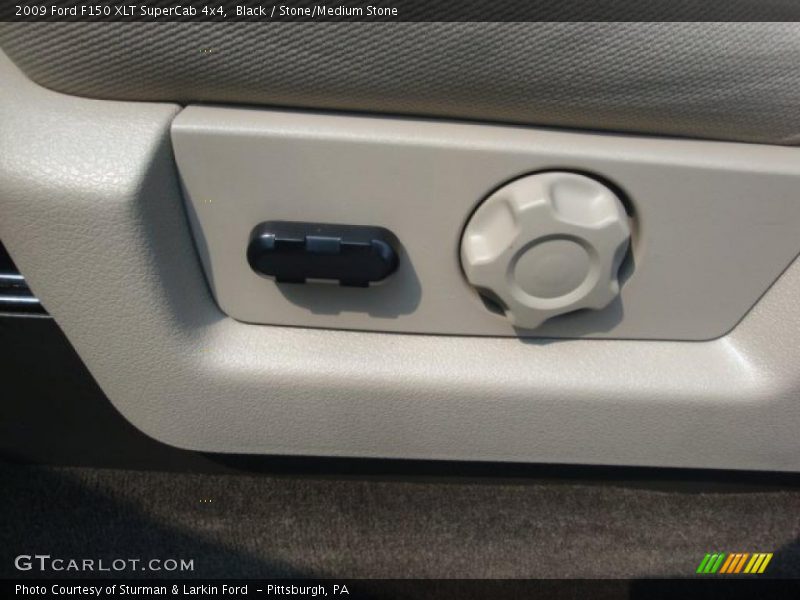 Black / Stone/Medium Stone 2009 Ford F150 XLT SuperCab 4x4