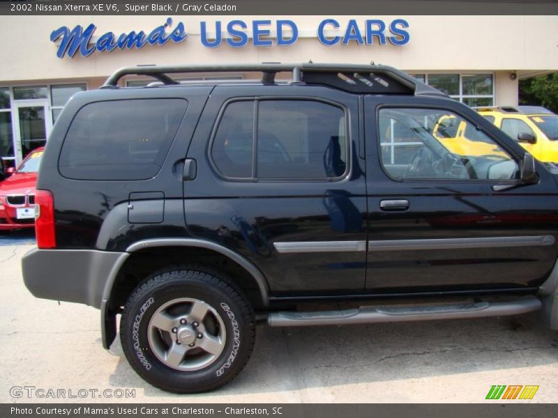 Super Black / Gray Celadon 2002 Nissan Xterra XE V6