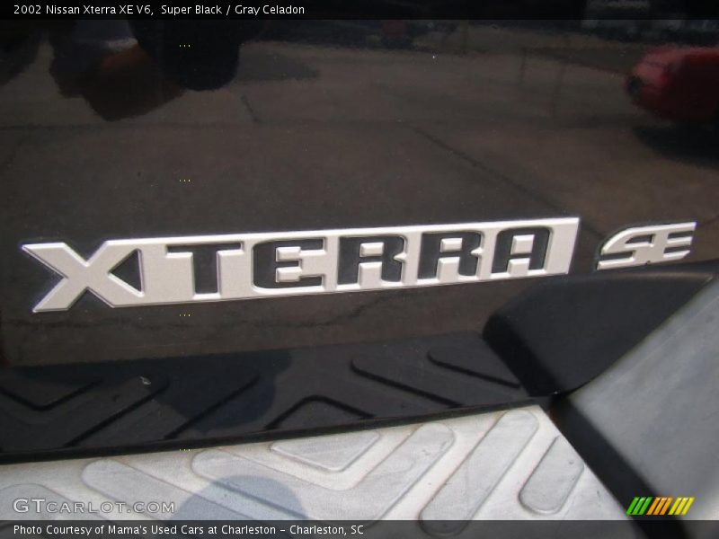 Super Black / Gray Celadon 2002 Nissan Xterra XE V6