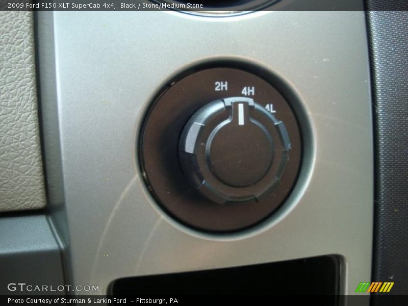 Black / Stone/Medium Stone 2009 Ford F150 XLT SuperCab 4x4