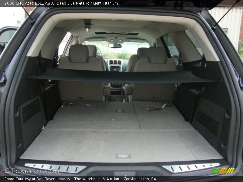 Deep Blue Metallic / Light Titanium 2008 GMC Acadia SLE AWD