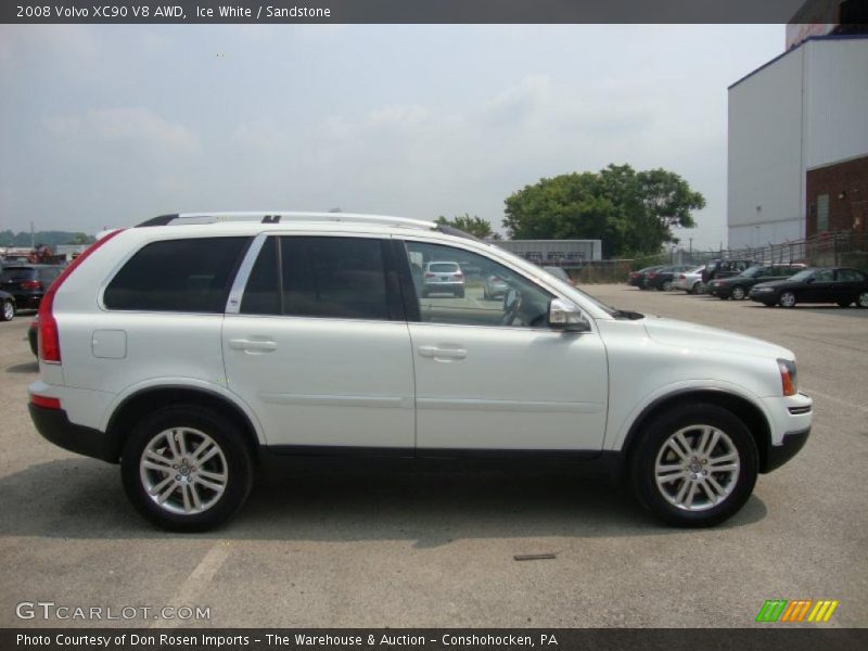 Ice White / Sandstone 2008 Volvo XC90 V8 AWD